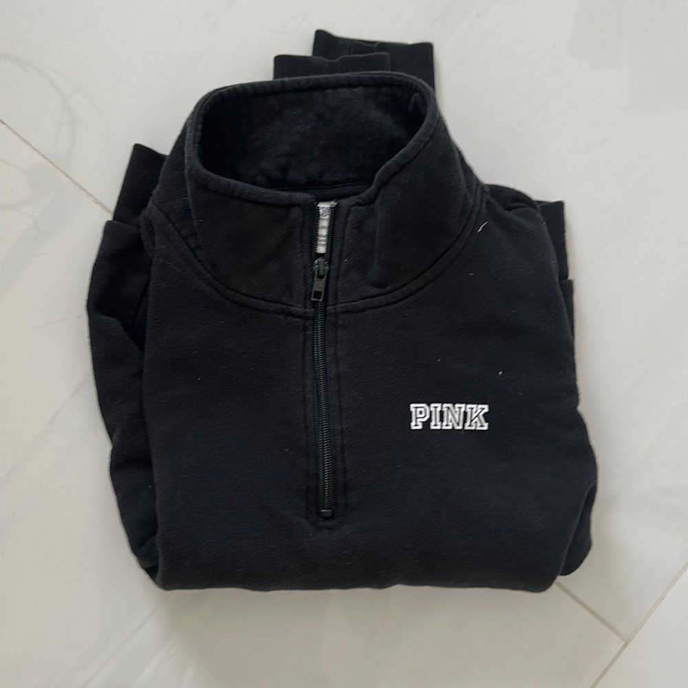 ⭐️ Pink Quarter Zip Sweat Shirt
